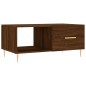 vidaXL Couchtisch Braun Eichen-Optik 90x50x40 cm Holzwerkstoff vidaXL Couchtisch Braun Eichen-Optik 90x50x40 cm Holzwerkstoff