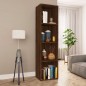 vidaXL Bücherschrank/TV-Schrank Braun Eichen-Optik 36x30x143 cm vidaXL Bücherschrank/TV-Schrank Braun Eichen-Optik 36x30x143 cm