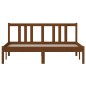 vidaXL Massivholzbett Honigbraun 140x190 cm vidaXL Massivholzbett Honigbraun 140x190 cm