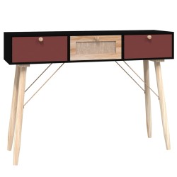 vidaXL Konsolentisch mit Schubladen 105x30x75 cm Holzwerkstoff
