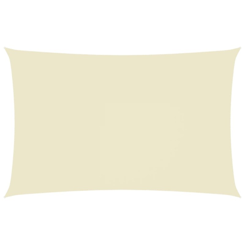 vidaXL Sonnensegel Oxford-Gewebe Rechteckig 4x7 m Creme vidaXL Sonnensegel Oxford-Gewebe Rechteckig 4x7 m Creme