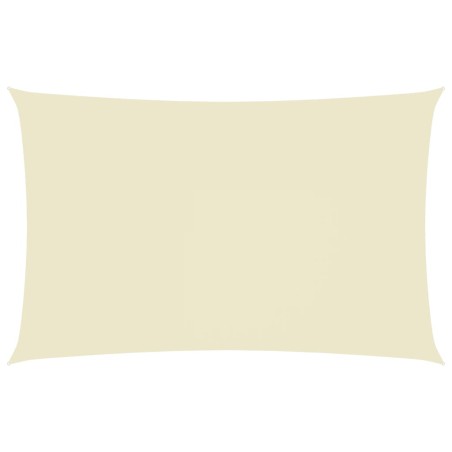 vidaXL Sonnensegel Oxford-Gewebe Rechteckig 4x7 m Creme
