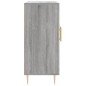 vidaXL Sideboard Grau Sonoma 90x34x80 cm Holzwerkstoff vidaXL Sideboard Grau Sonoma 90x34x80 cm Holzwerkstoff