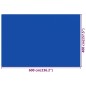 vidaXL Zeltteppich 400x600 cm Blau HDPE vidaXL Zeltteppich 400x600 cm Blau HDPE