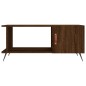 vidaXL Couchtisch Braun Eichen-Optik 90x50x40 cm Holzwerkstoff vidaXL Couchtisch Braun Eichen-Optik 90x50x40 cm Holzwerkstoff