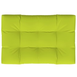 vidaXL Palettenkissen Hellgrün 120x80x12 cm Stoff
