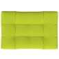 vidaXL Palettenkissen Hellgrün 120x80x12 cm Stoff vidaXL Palettenkissen Hellgrün 120x80x12 cm Stoff