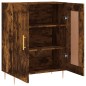 vidaXL Sideboard Räuchereiche 69,5x34x90 cm Holzwerkstoff vidaXL Sideboard Räuchereiche 69,5x34x90 cm Holzwerkstoff