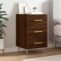vidaXL Nachttisch Braun Eichen-Optik 40x40x66 cm Holzwerkstoff vidaXL Nachttisch Braun Eichen-Optik 40x40x66 cm Holzwerkstoff