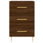 vidaXL Nachttisch Braun Eichen-Optik 40x40x66 cm Holzwerkstoff vidaXL Nachttisch Braun Eichen-Optik 40x40x66 cm Holzwerkstoff