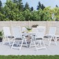 Stuhlkissen 6 Stk. Grau 40x40x7 cm Oxford-Gewebe Stuhlkissen 6 Stk. Grau 40x40x7 cm Oxford-Gewebe