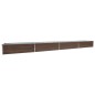 vidaXL Garten-Hochbeet Verzinkter Stahl 600x80x45 cm Braun vidaXL Garten-Hochbeet Verzinkter Stahl 600x80x45 cm Braun