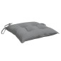 Stuhlkissen 6 Stk. Grau 40x40x7 cm Oxford-Gewebe Stuhlkissen 6 Stk. Grau 40x40x7 cm Oxford-Gewebe