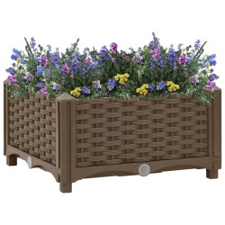 vidaXL Hochbeet 40x40x23 cm Polypropylen  