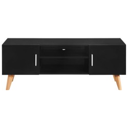 vidaXL TV-Schrank Schwarz 120×40×46 cm MDF 