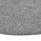 vidaXL Kunstrasen mit Noppen Durchm. 170 cm Grau Rund vidaXL Kunstrasen mit Noppen Durchm. 170 cm Grau Rund
