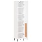 vidaXL Highboard Weiß 34,5x34x180 cm Holzwerkstoff vidaXL Highboard Weiß 34,5x34x180 cm Holzwerkstoff
