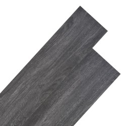 vidaXL PVC-Laminat Nicht Selbstklebend 4,46 m² 3 mm Schwarz