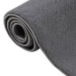 vidaXL Teppich Waschbar Flauschig Kurzflor 80x150 Rutschfest Anthrazit vidaXL Teppich Waschbar Flauschig Kurzflor 80x150 Rutschfest Anthrazit