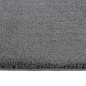 vidaXL Teppich Waschbar Flauschig Kurzflor 80x150 Rutschfest Anthrazit vidaXL Teppich Waschbar Flauschig Kurzflor 80x150 Rutschfest Anthrazit