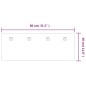 vidaXL Wandgarderobe 80x30 cm Hartglas Home vidaXL Wandgarderobe 80x30 cm Hartglas Home