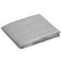 vidaXL Abdeckplane 90 g/m² 6x10 m Grau HDPE vidaXL Abdeckplane 90 g/m² 6x10 m Grau HDPE