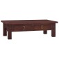 vidaXL Couchtisch Klassisch Braun 100x50x30 cm Massivholz Mahagoni 
