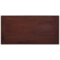 vidaXL Couchtisch Klassisch Braun 100x50x30 cm Massivholz Mahagoni 