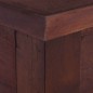 vidaXL Couchtisch Klassisch Braun 100x50x30 cm Massivholz Mahagoni 
