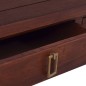 vidaXL Couchtisch Klassisch Braun 100x50x30 cm Massivholz Mahagoni 