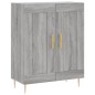 vidaXL Sideboard Grau Sonoma 69,5x34x90 cm Holzwerkstoff vidaXL Sideboard Grau Sonoma 69,5x34x90 cm Holzwerkstoff