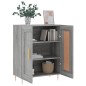 vidaXL Sideboard Grau Sonoma 69,5x34x90 cm Holzwerkstoff vidaXL Sideboard Grau Sonoma 69,5x34x90 cm Holzwerkstoff