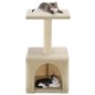 vidaXL Katzen-Kratzbaum Sisal 55 cm Beige vidaXL Katzen-Kratzbaum Sisal 55 cm Beige