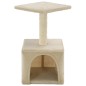 vidaXL Katzen-Kratzbaum Sisal 55 cm Beige vidaXL Katzen-Kratzbaum Sisal 55 cm Beige