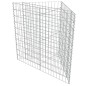 vidaXL Gabionen-Hochbeet Verzinkter Stahl 75×75×50 cm vidaXL Gabionen-Hochbeet Verzinkter Stahl 75×75×50 cm
