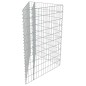 vidaXL Gabionen-Hochbeet Verzinkter Stahl 75×75×50 cm vidaXL Gabionen-Hochbeet Verzinkter Stahl 75×75×50 cm