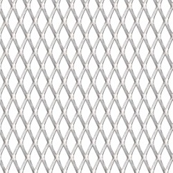 vidaXL Gittermatte Streckmetall Edelstahl 50×50 cm 20×10×2 mm