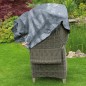 Nature Gartenmöbel-Abdeckung für zwei Stapelstühle 140x75x70 cm Nature Gartenmöbel-Abdeckung für zwei Stapelstühle 140x75x70 cm