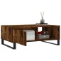 vidaXL Couchtisch Räuchereiche 90x60x35 cm Holzwerkstoff vidaXL Couchtisch Räuchereiche 90x60x35 cm Holzwerkstoff