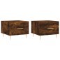 vidaXL Couchtische 2 Stk. Räuchereiche 50x50x40 cm Holzwerkstoff vidaXL Couchtische 2 Stk. Räuchereiche 50x50x40 cm Holzwerkstoff