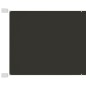 vidaXL Senkrechtmarkise Anthrazit 100x360 cm Oxford-Gewebe vidaXL Senkrechtmarkise Anthrazit 100x360 cm Oxford-Gewebe