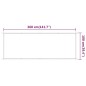 vidaXL Senkrechtmarkise Anthrazit 100x360 cm Oxford-Gewebe vidaXL Senkrechtmarkise Anthrazit 100x360 cm Oxford-Gewebe