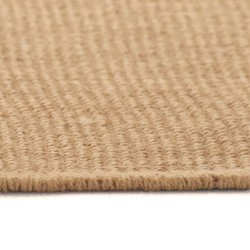 vidaXL Teppich Jute mit Latex-Rückseite 180x250 cm