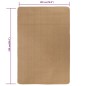 vidaXL Teppich Jute mit Latex-Rückseite 180x250 cm vidaXL Teppich Jute mit Latex-Rückseite 180x250 cm
