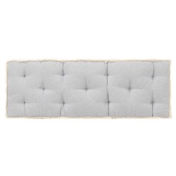 Palettensofa-Kissen Grau 120x40x7 cm