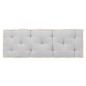 Palettensofa-Kissen Grau 120x40x7 cm Palettensofa-Kissen Grau 120x40x7 cm