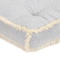 Palettensofa-Kissen Grau 120x40x7 cm Palettensofa-Kissen Grau 120x40x7 cm
