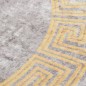 vidaXL Teppich Waschbar Grau φ120 cm Rutschfest vidaXL Teppich Waschbar Grau φ120 cm Rutschfest