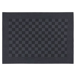 vidaXL Geschirrtücher 50 Stk. Schwarz und Grau 50x70 cm Baumwolle