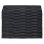 vidaXL Geschirrtücher 50 Stk. Schwarz und Grau 50x70 cm Baumwolle vidaXL Geschirrtücher 50 Stk. Schwarz und Grau 50x70 cm Baumwolle